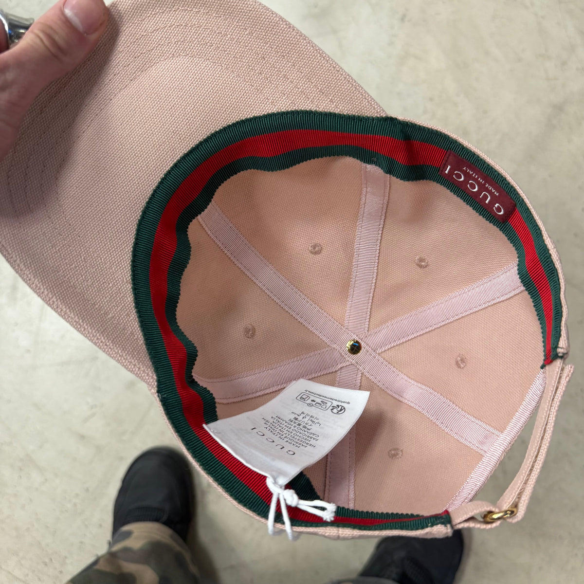 Casquette Gucci Rose
