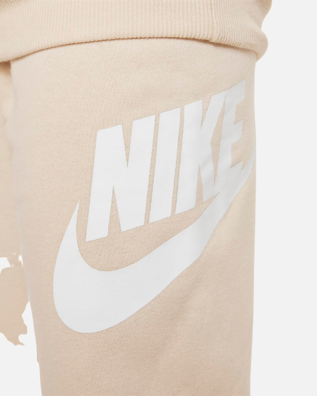 Ensemble survêtement Nike Club Fleece Enfant -Beige /Blanc