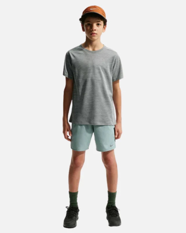 Nike Miler T-shirt Junior - Gris