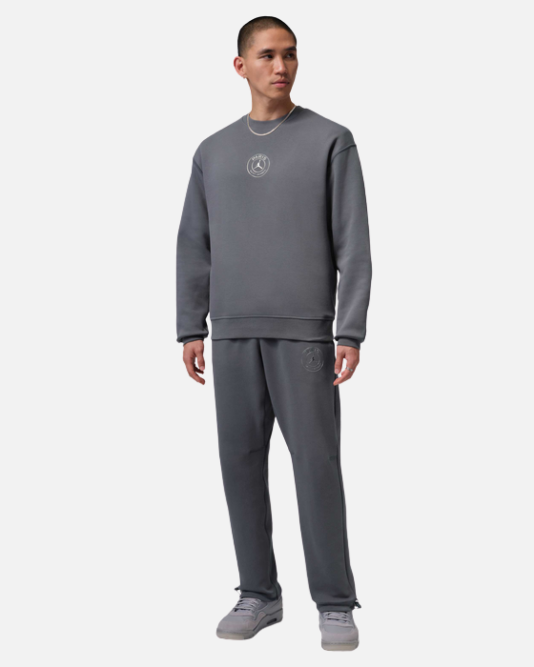 Pantalon de survêtement PSG Hoop Fleece - Gris