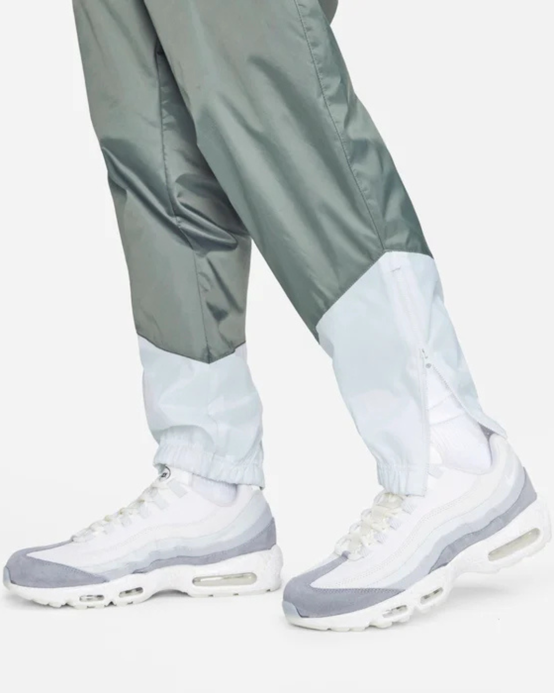 Pantalon Nike Windrunner - Gris/Blanc