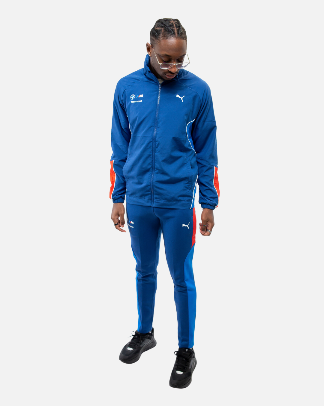Pantalon Puma BMW Motorsport - Bleu/Rouge