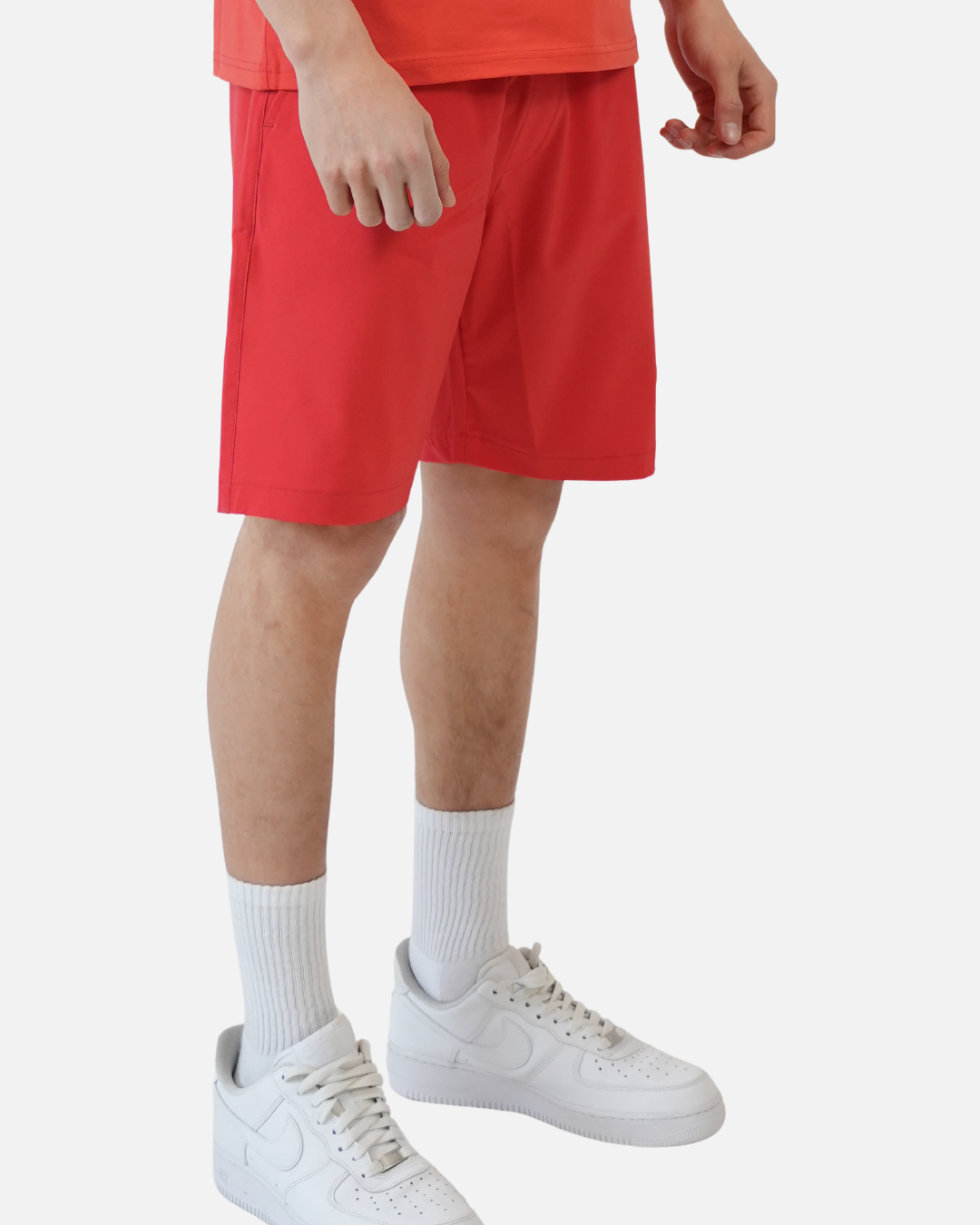 Short Helvetica Capri - Red
