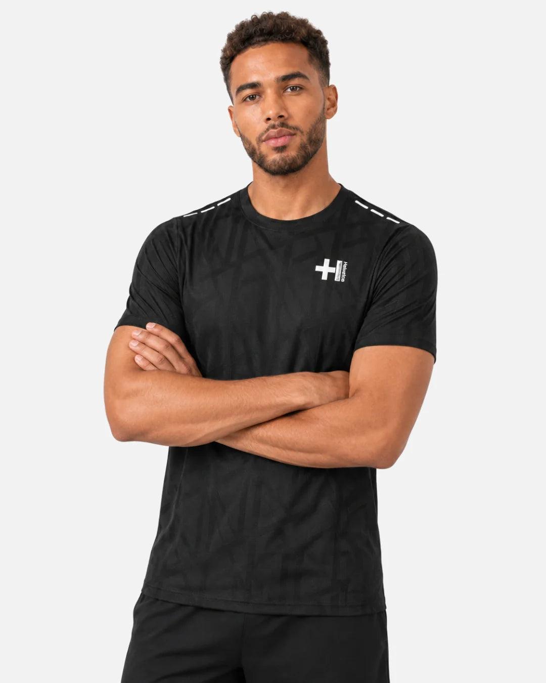 T-Shirt Helvetica Bolt 12 - Noir/Blanc
