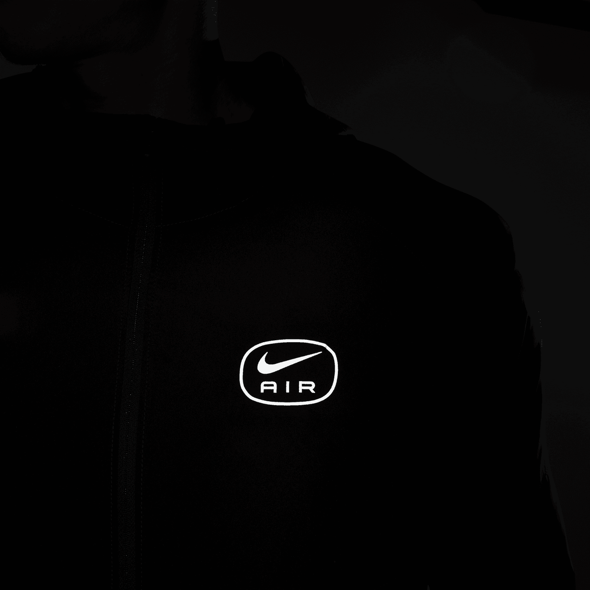 Veste Nike Running Air - Noir/Orange