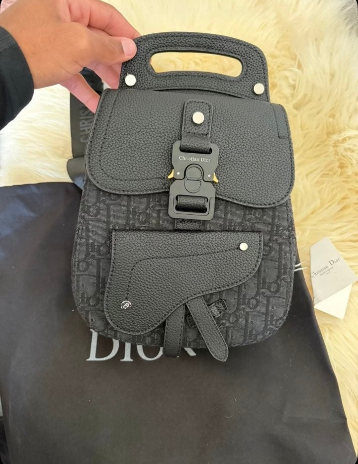 Sac à dos Saddle Oblique Noir
