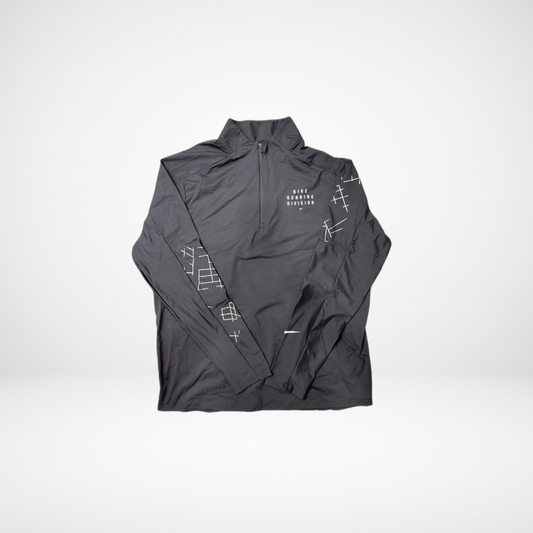 Haut 1/4 Zip Nike Running Division - Noir Graphique