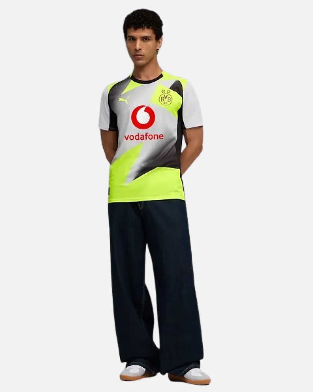 Maillot Extérieur Dortmund 2025/2026 - Jaune/Blanc/Noir