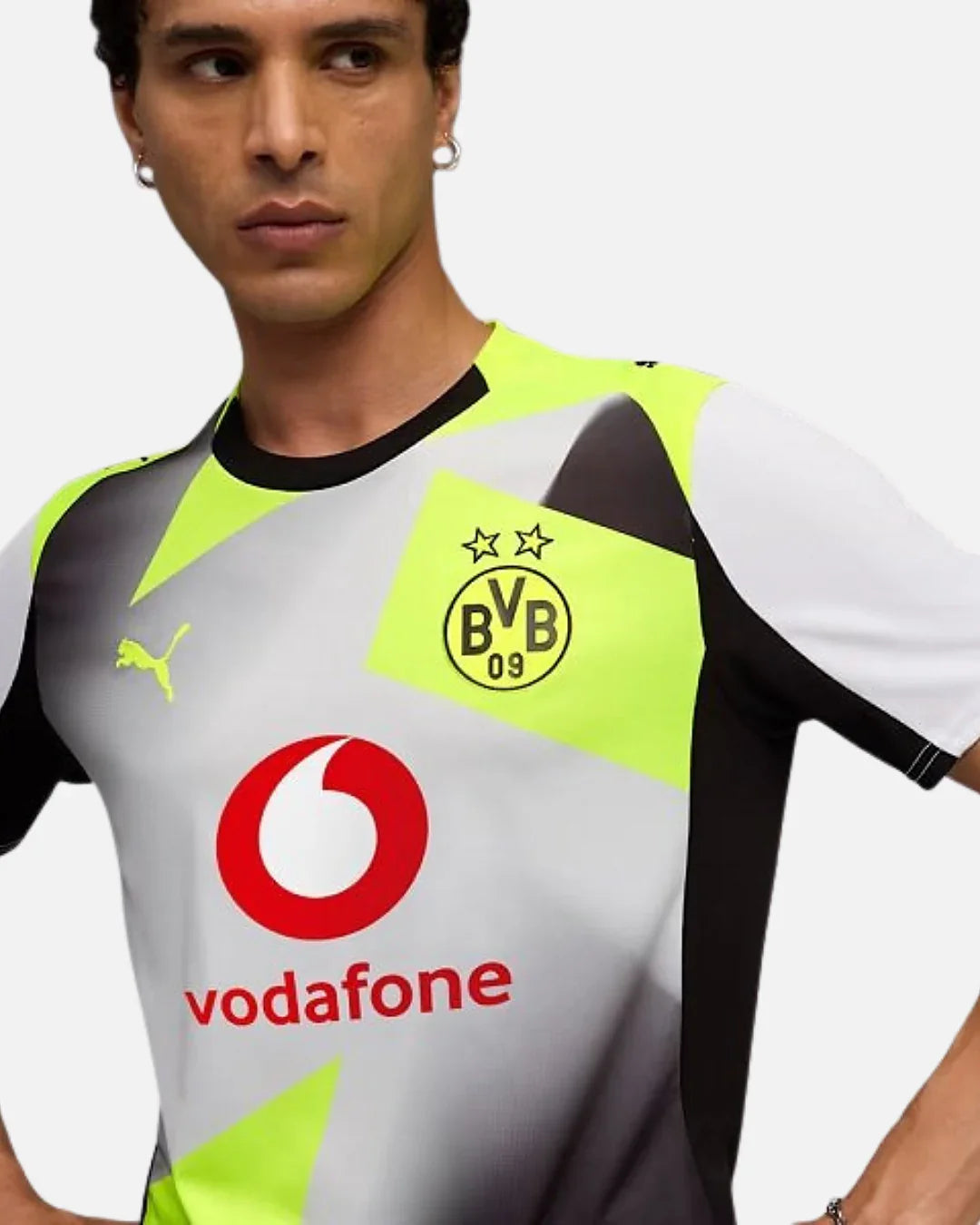 Maillot Extérieur Dortmund 2025/2026 - Jaune/Blanc/Noir