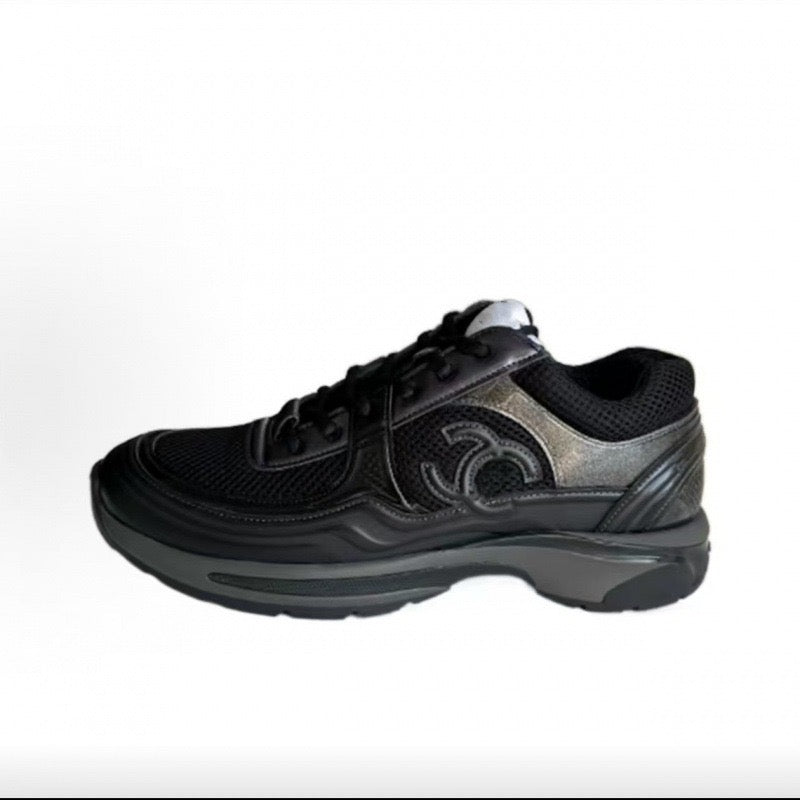 Chanel Sneaker Suede Calfskin & Mesh