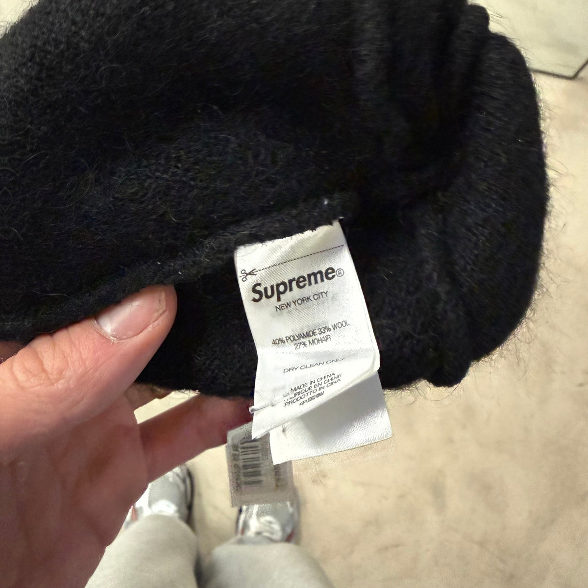 Bonnet Supreme Noir