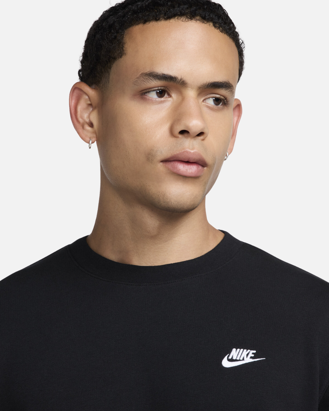 Sweat Nike Club - Noir
