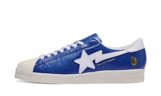Superstar Vintage Bape Blue White