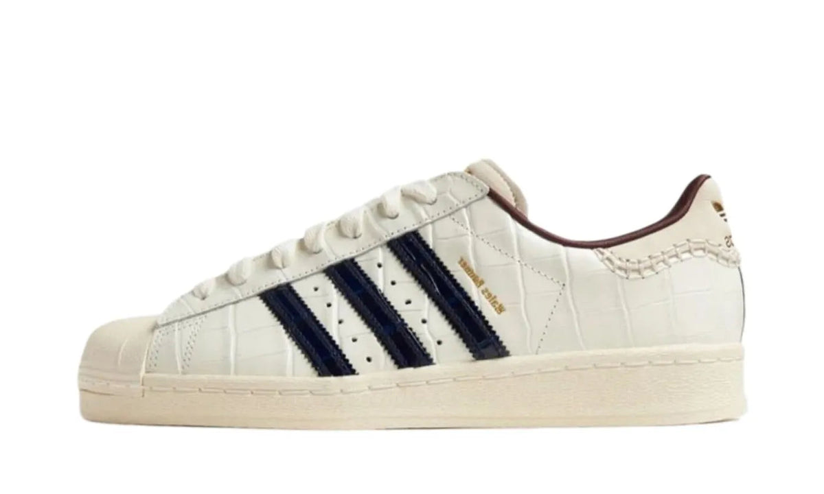 Superstar Wales Bonner White Croc