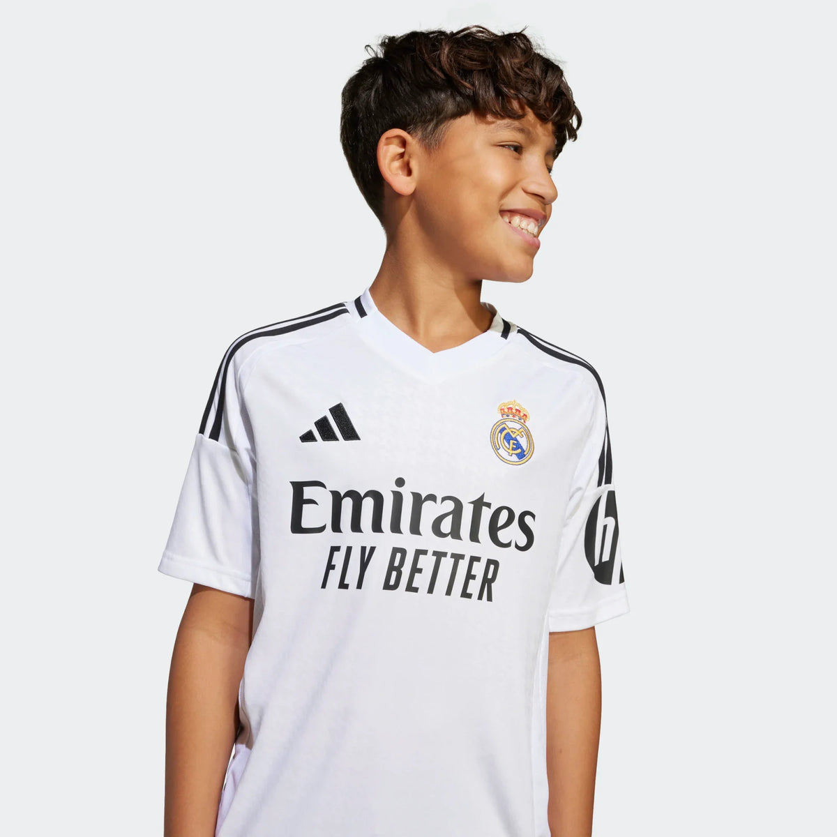 Maillot Domicile Real Madrid 2024/2025 Junior - Blanc