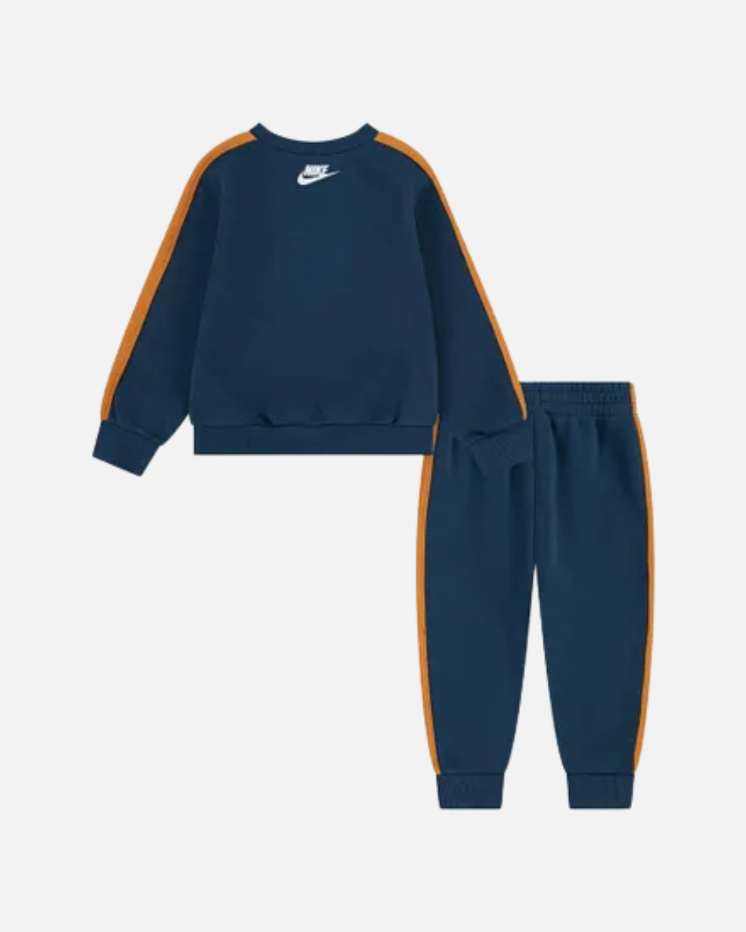 Ensemble Nike Bébé NKN Fleece - Marine/Orange