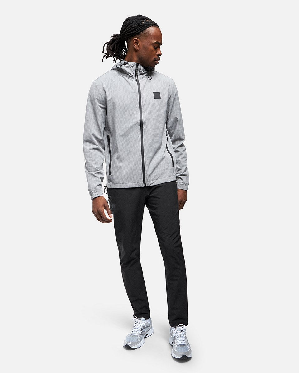 Veste à capuche Helvetica Comet - Gris