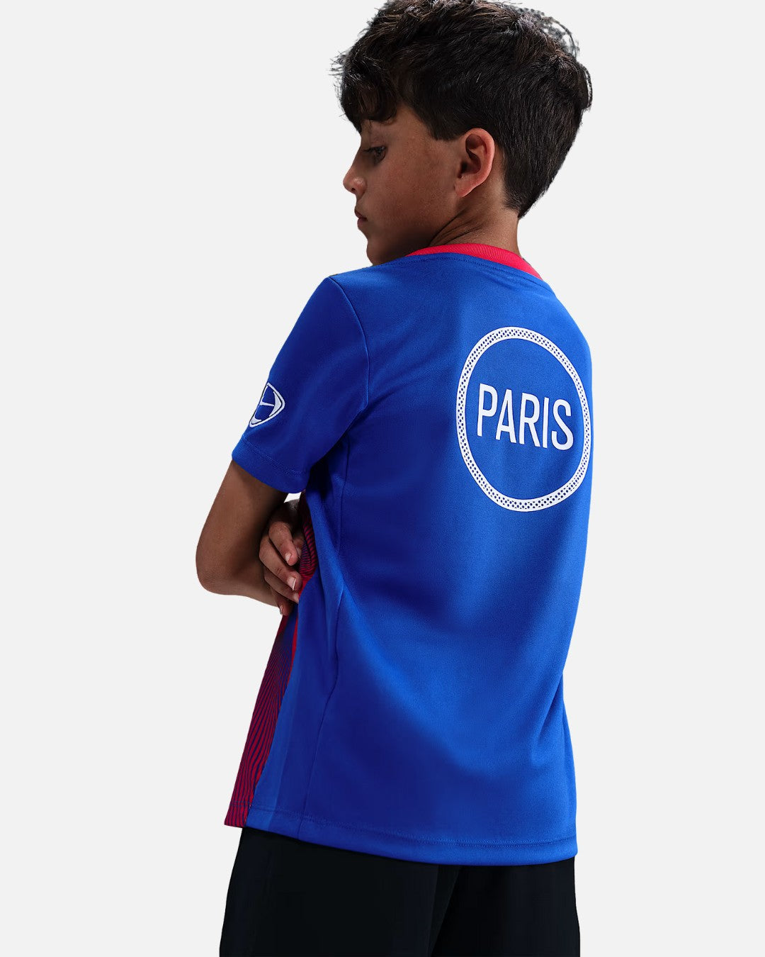 Maillot d'entraînement PSG Academy 2025/2026 Junior - Bleu/Rouge