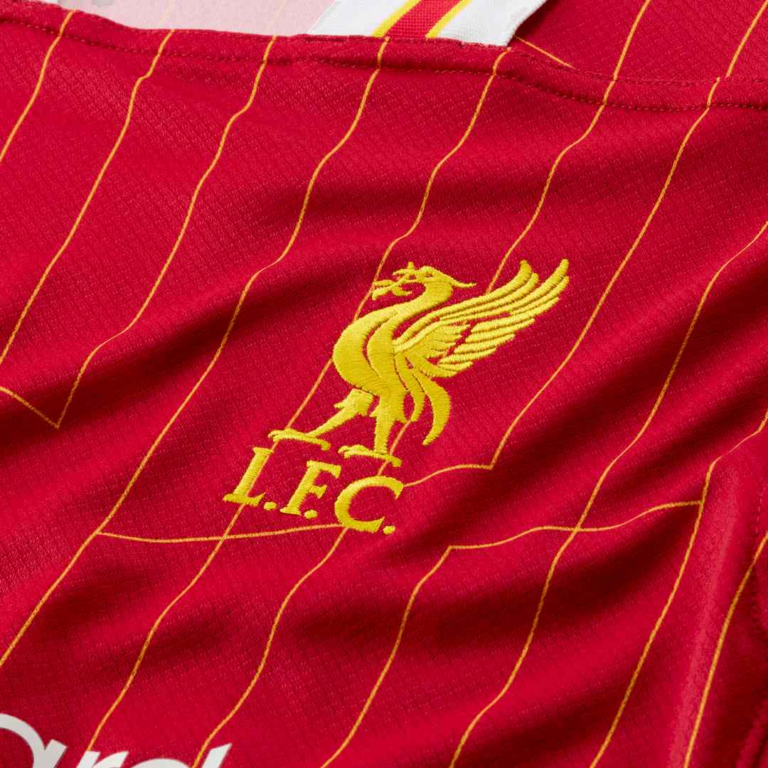 Maillot Liverpool Domicile 2024/2025- Rouge/Blanc