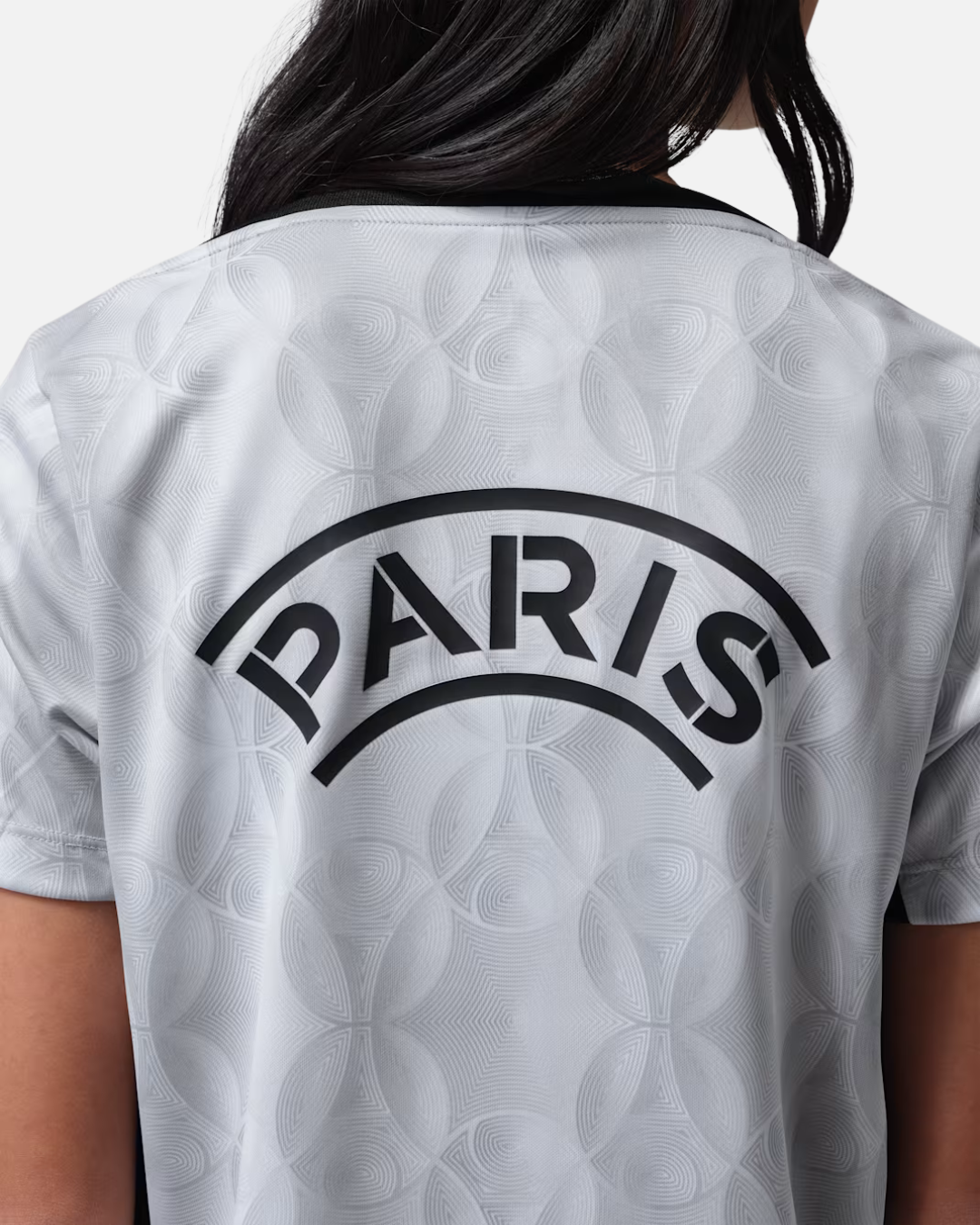 Maillot Pré-match PSG Pro Night Edition 2026 Junior - Blanc/Noir