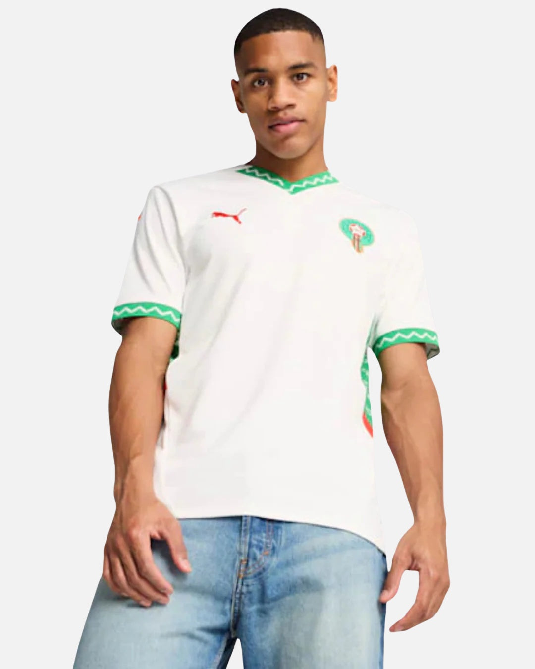 Maillot Extérieur Maroc 2025/2026 - Blanc