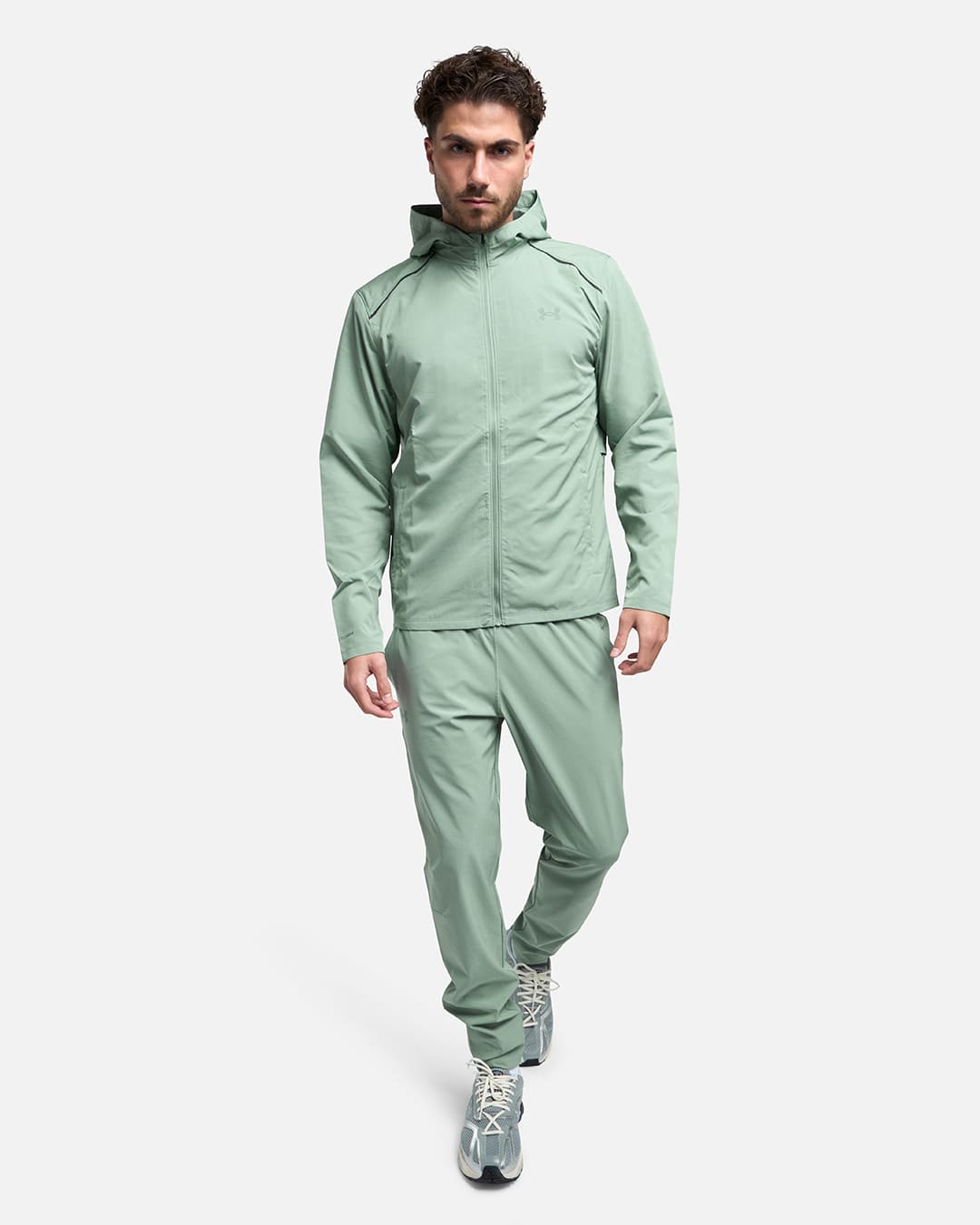 Pantalon de survêtement Under Armour Running Launch - Vert Pastel