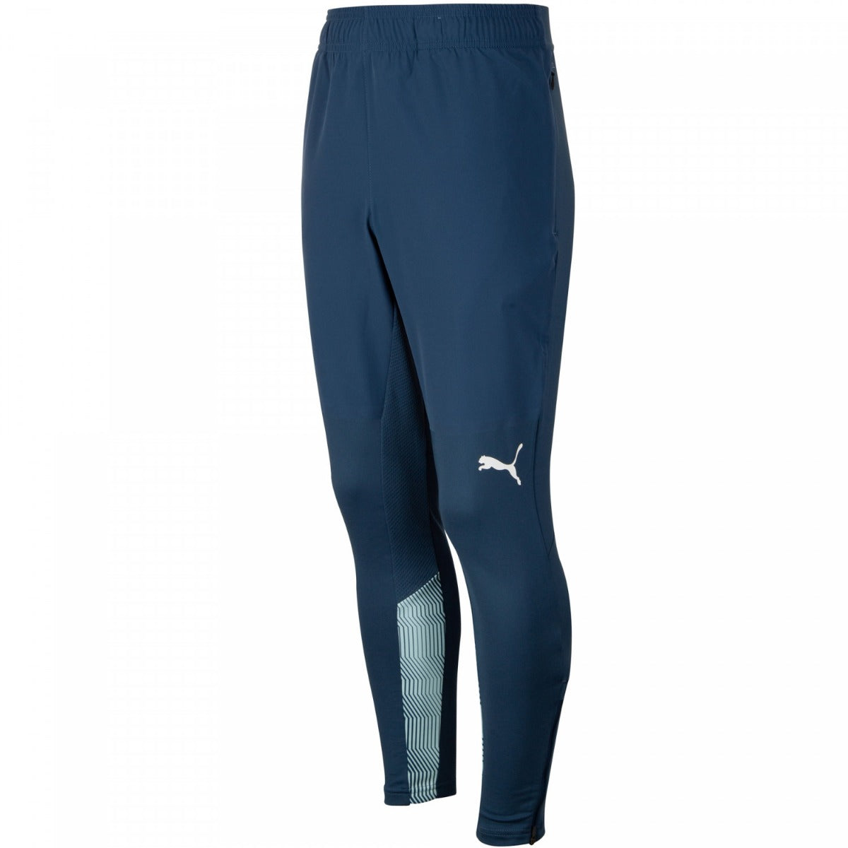 Pantalon d'entrainement OM - Bleu/Blanc