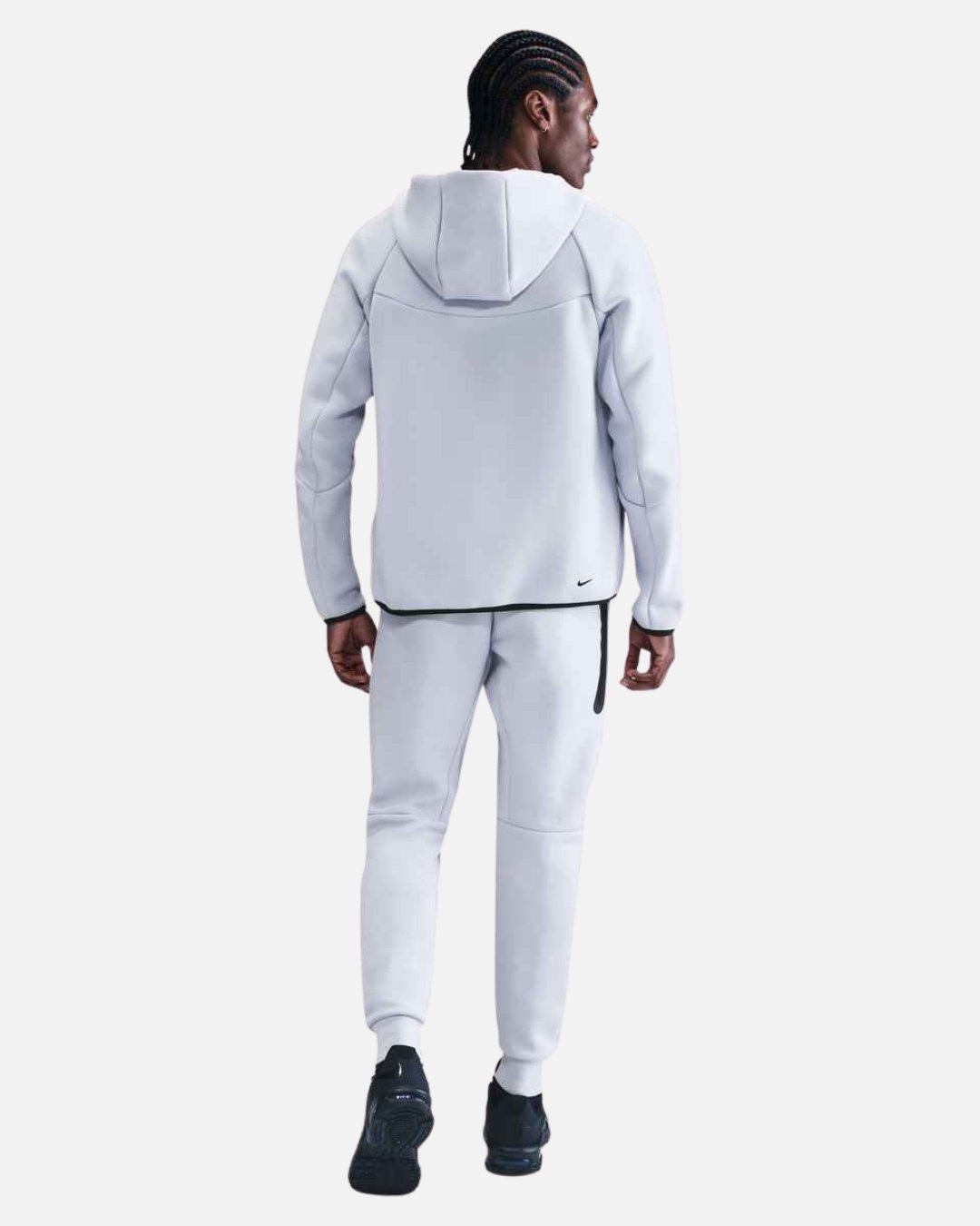 Veste à capuche Nike Tech Fleece Windrunner - Gris