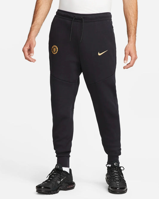 Pantalon Chelsea Tech Fleece - Noir/Doré
