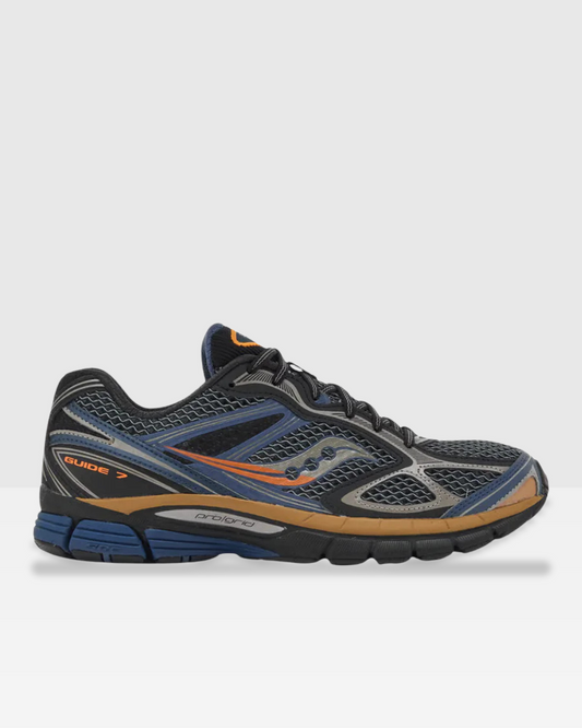 Saucony Progrid Guide 7 - Noir/Bleu/Orange