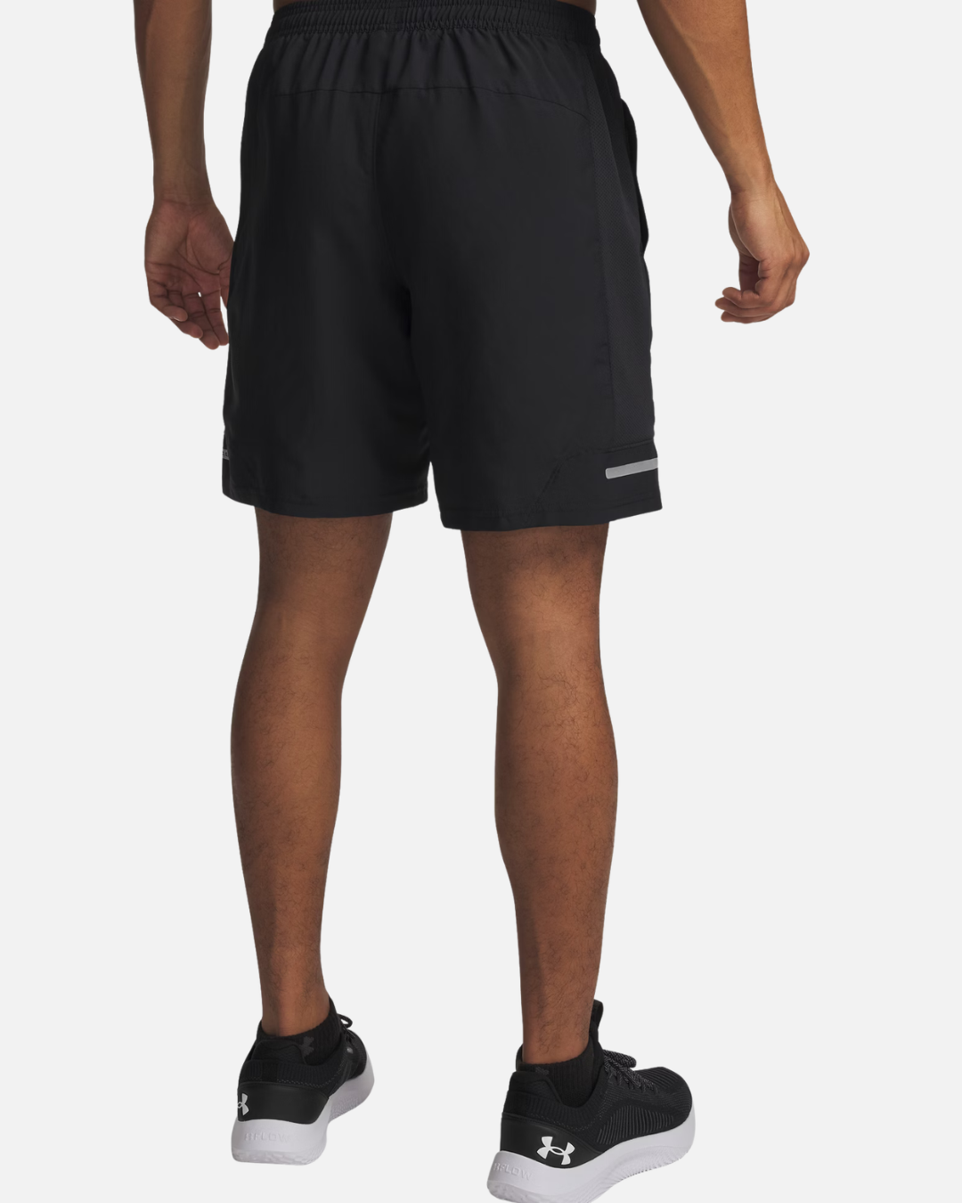 Short Under Armour Tech Utility - Noir/Rouge