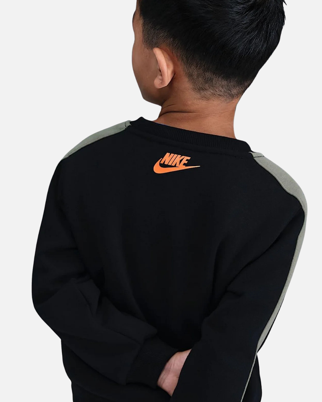 Survêtement Nike Fleece Enfant - Noir/orange