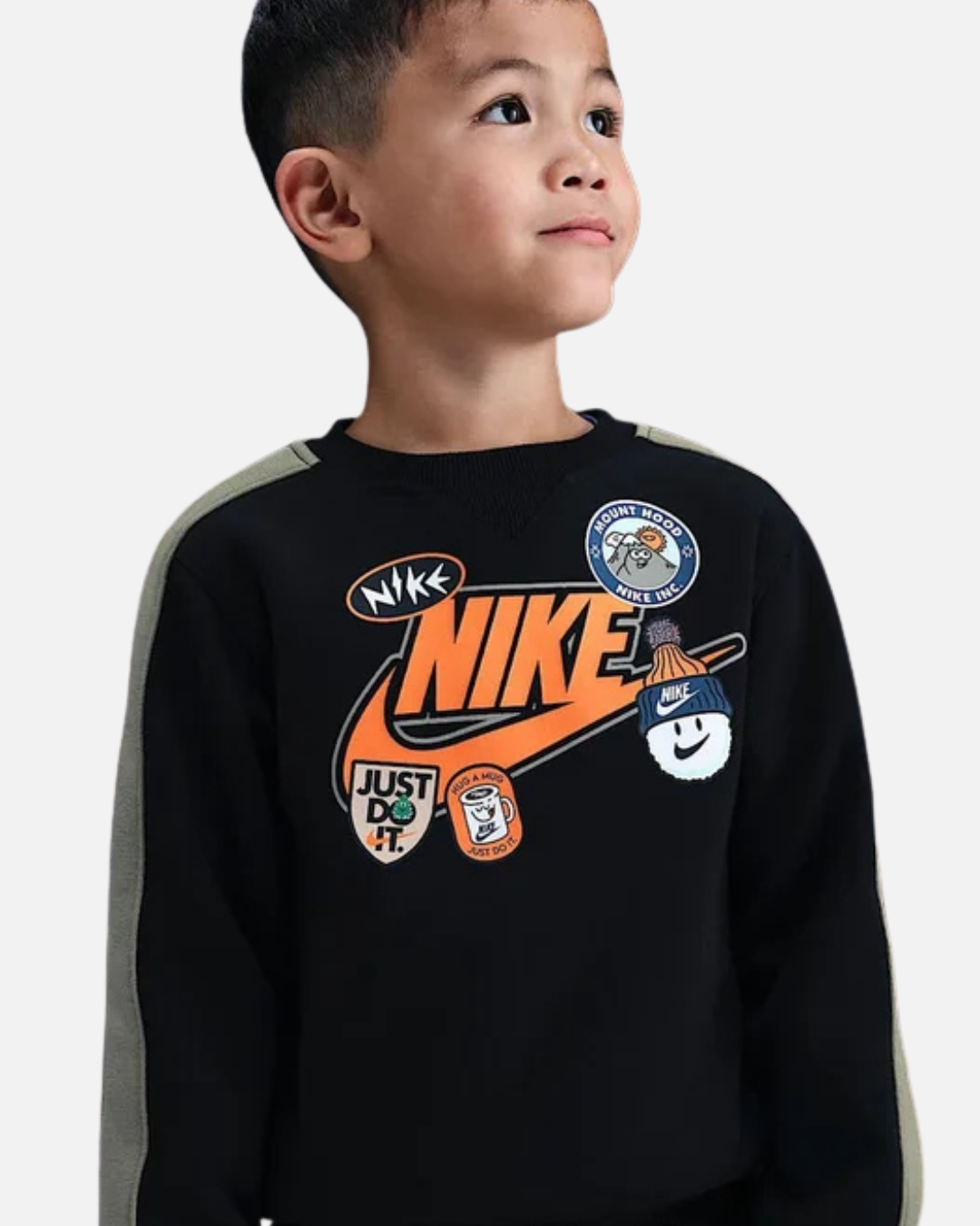 Survêtement Nike Fleece Enfant - Noir/orange