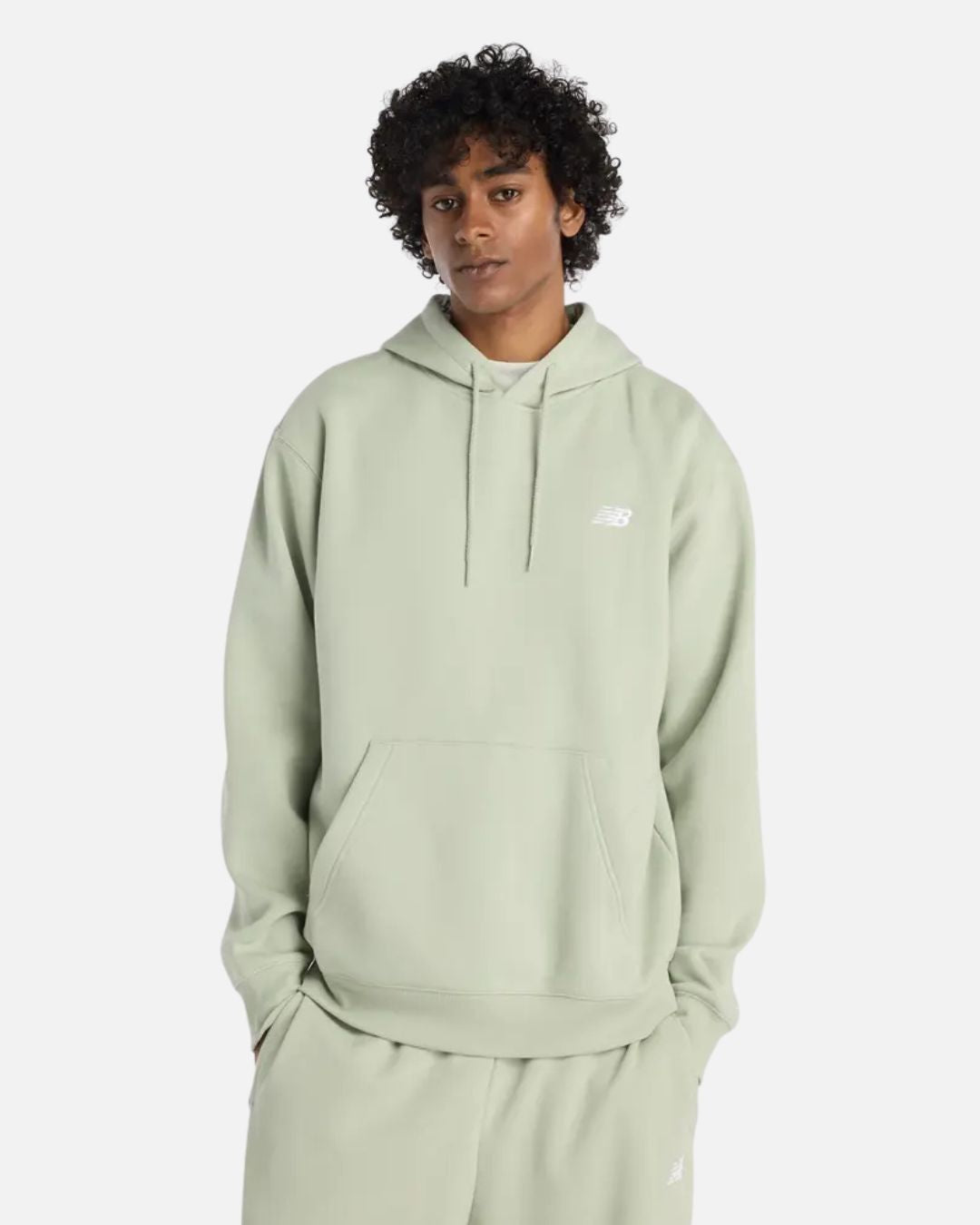 Sweat à capuche New Balance - Vert