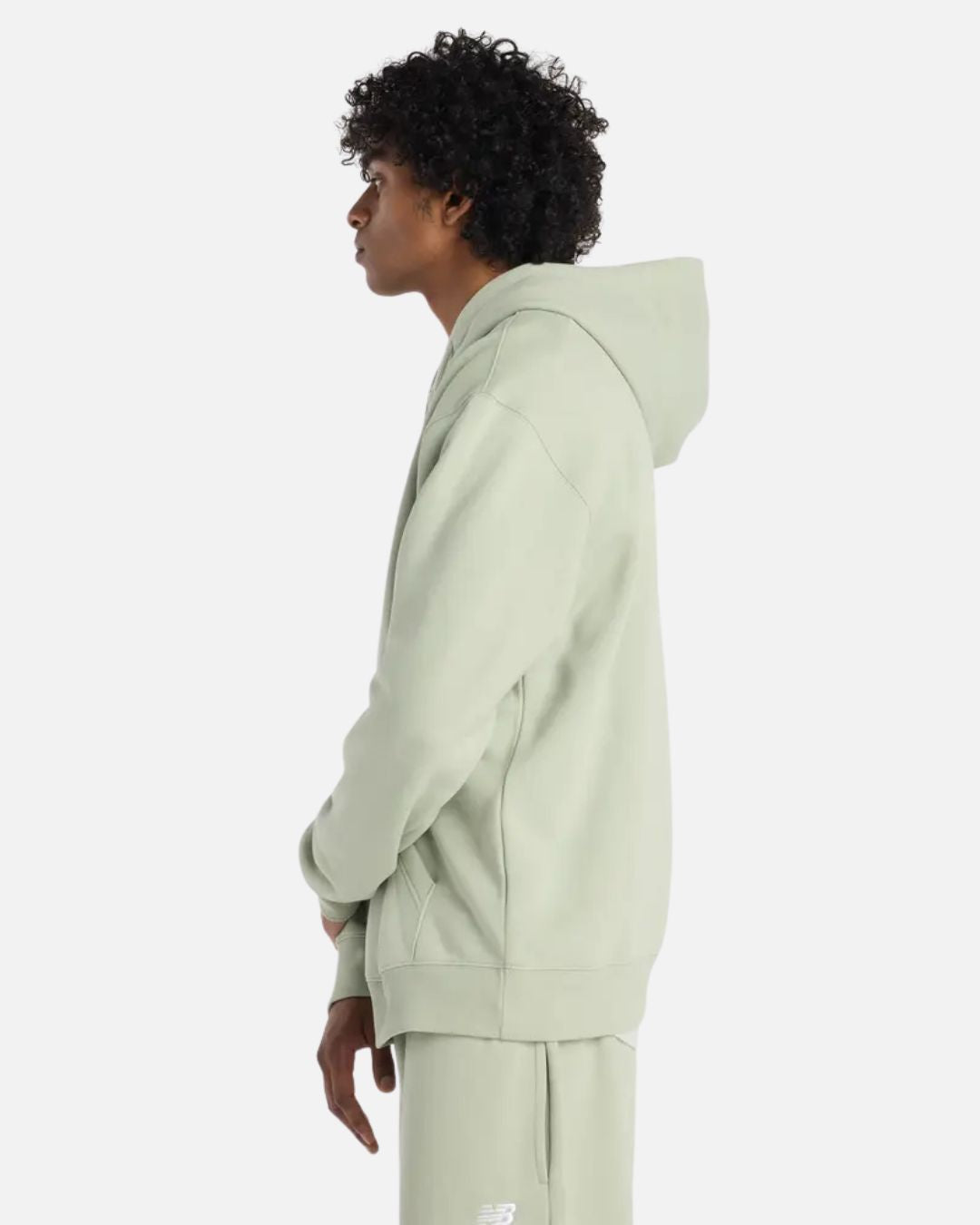 Sweat à capuche New Balance - Vert