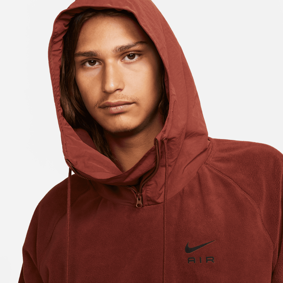 Sweat à capuche Nike - Marron