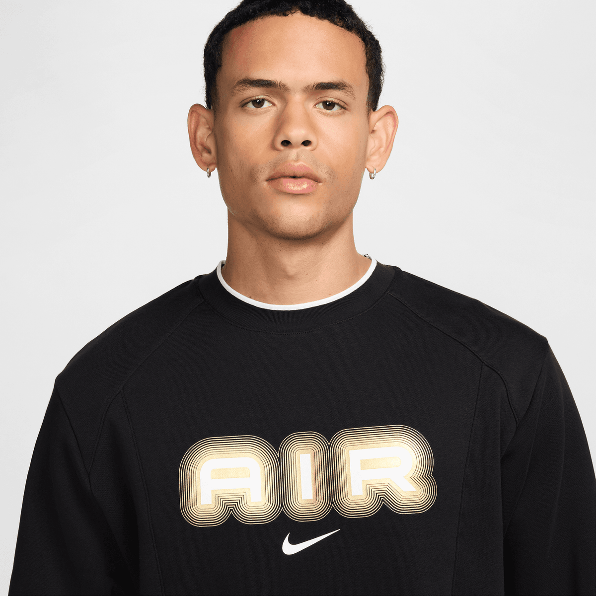 Sweat Nike Air - Noir/Doré