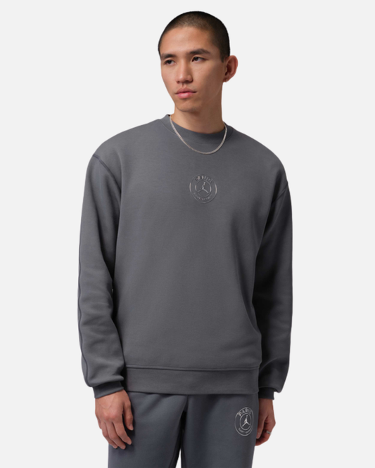 Sweat PSG Hoop Fleece - Gris