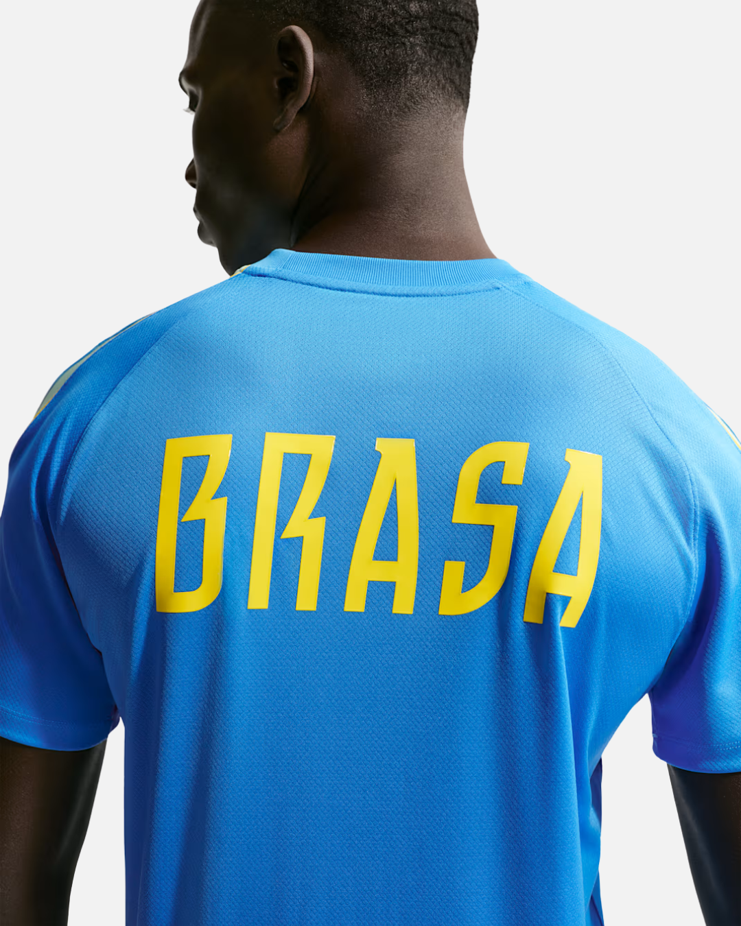 Haut d'entrainement Brésil Coupe du Monde 2026 - Bleu/Jaune