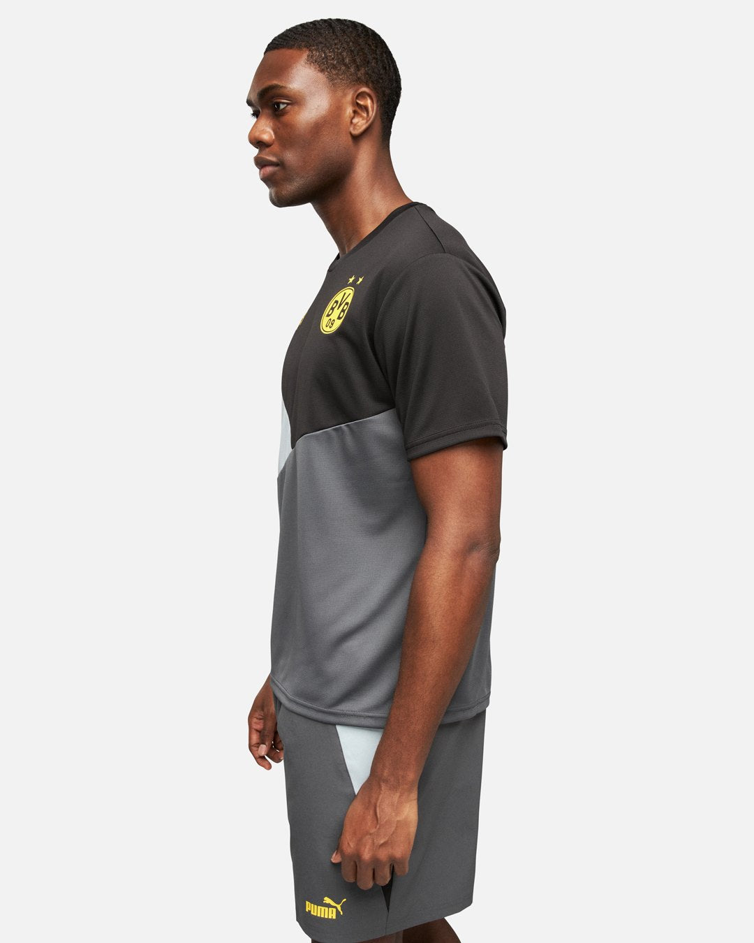 T-shirt Dortmund  - Noir/Gris