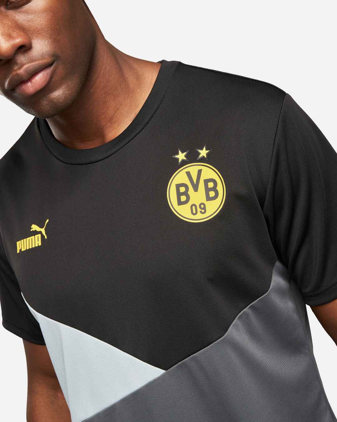 T-shirt Dortmund  - Noir/Gris