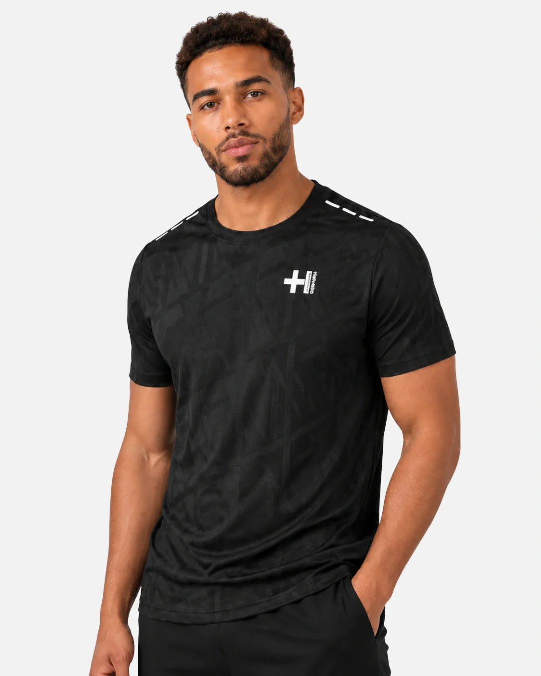 T-Shirt Helvetica Bolt 12 - Noir/Blanc