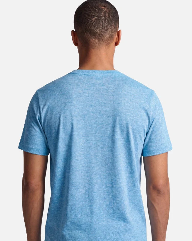 T-shirt Helvetica Usain 12 - Bleu