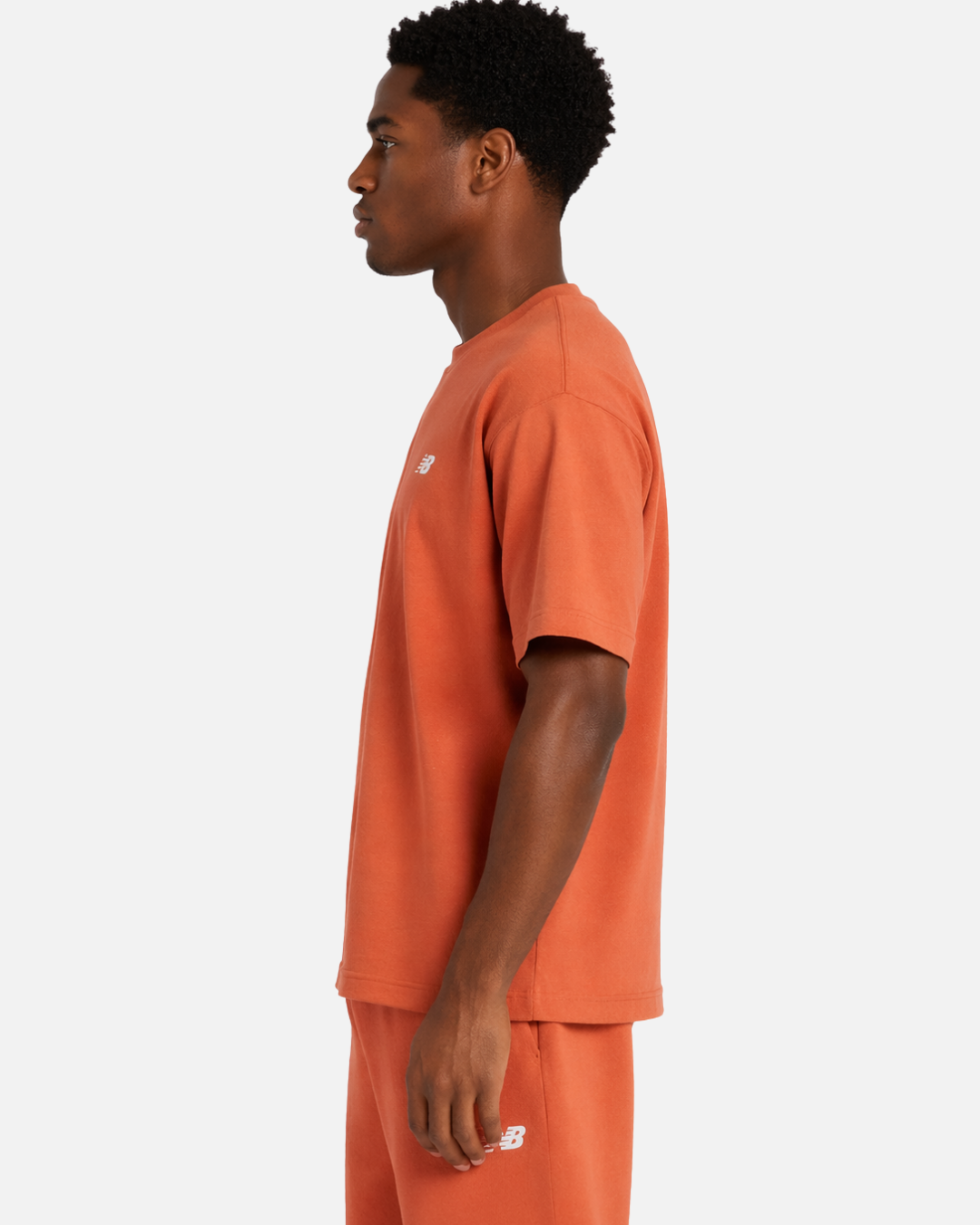 T-shirt New Balance Sport Essentials Cotton - Orange
