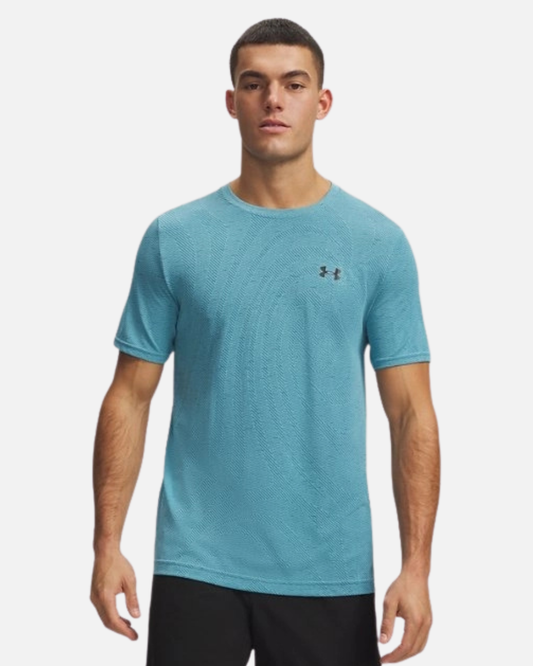 T-shirt Under Armour Vanish Seamless - Bleu
