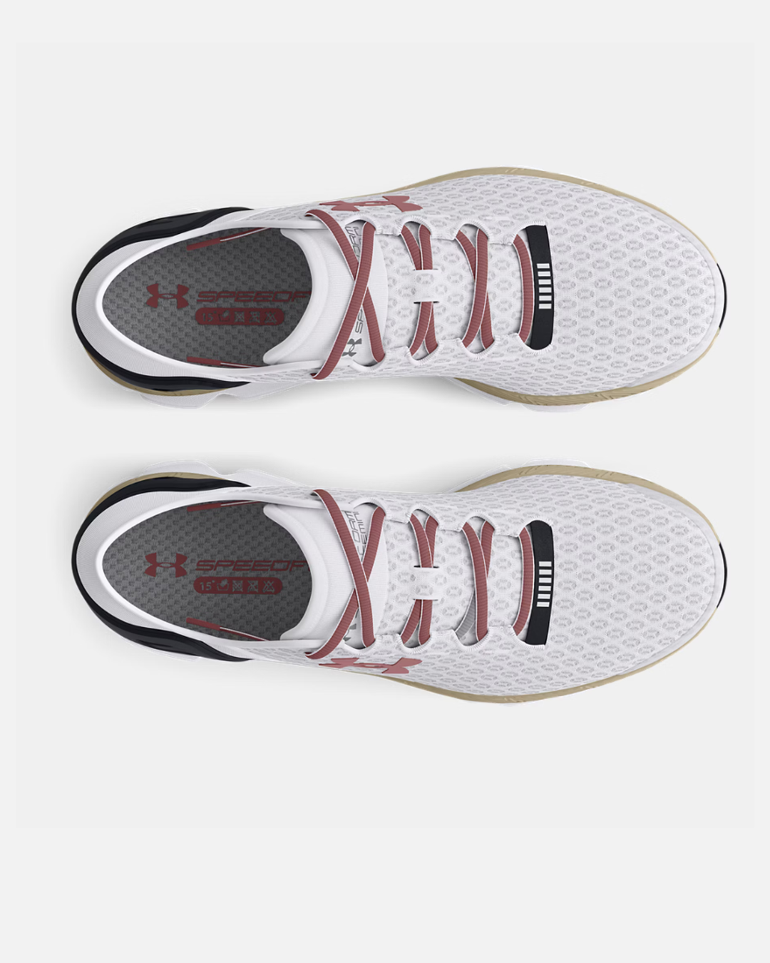 Under Armour Speedform Gemini - Blanc/Bordeaux/Noir