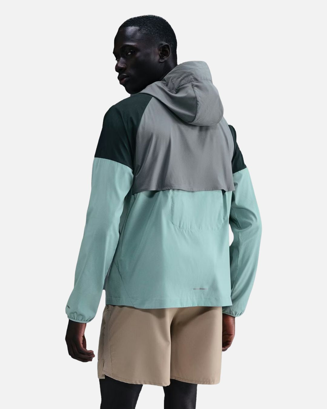 Veste de survêtement Nike Impossibly Light Windrunner - Gris/Vert