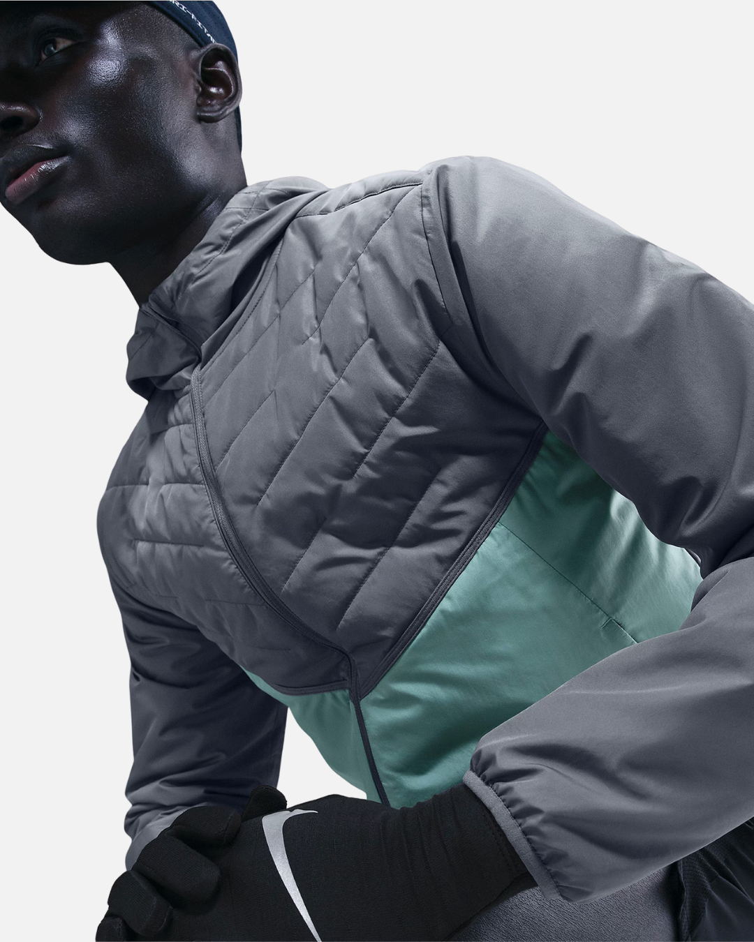Veste Nike Aerolayer - Gris/Bleu