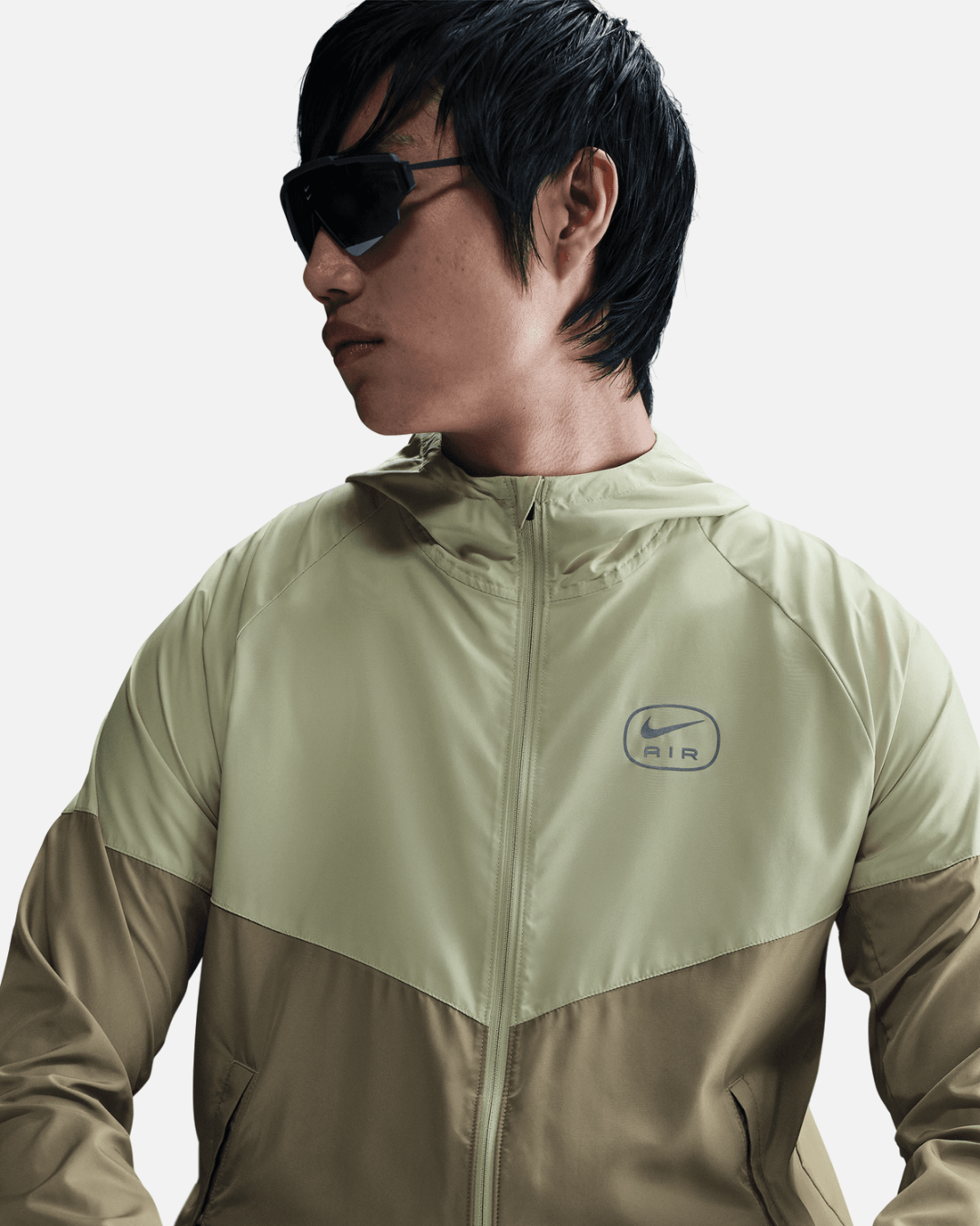 Veste Nike Running Air - Kaki