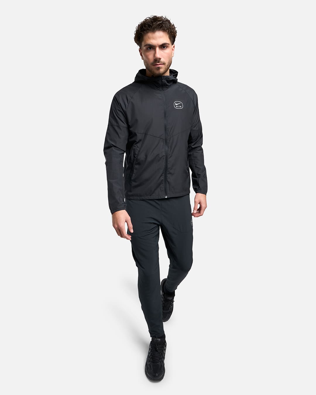 Veste Nike Running Air - Noir/Blanc/Vert